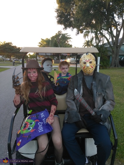 Horror Movie Characters Family Halloween Costume - Photo 5/6