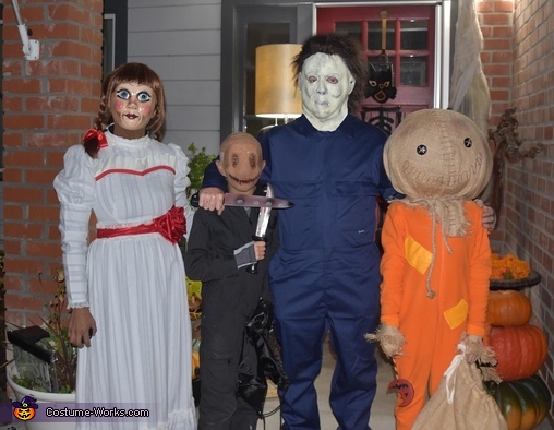 Horror movie outlet costumes for kids