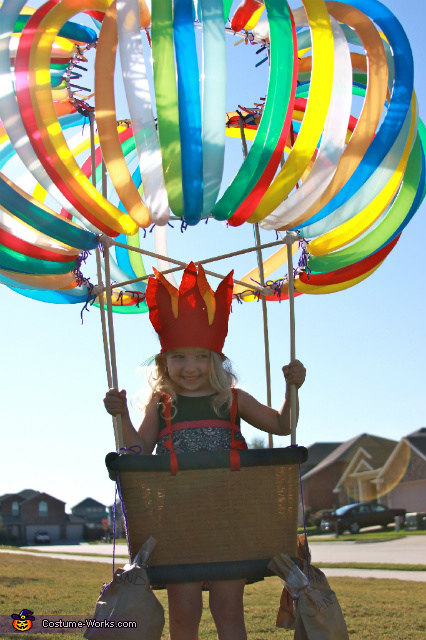 Hot Air Balloon Costume - Out of a Box! - Everyday Best