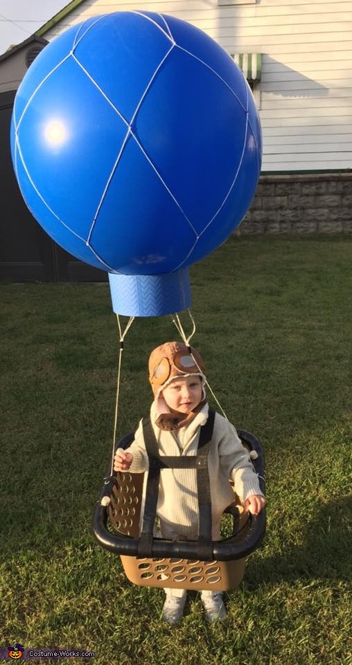 Hot Air Balloon Costume - Out of a Box! - Everyday Best