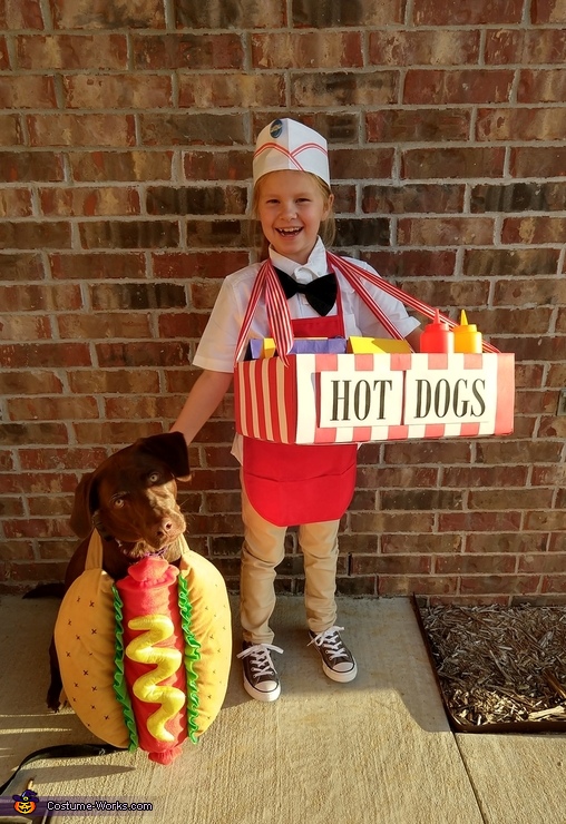 Hot DOG Vendor Costume