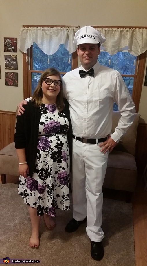 Housewife and the Milkman Costume