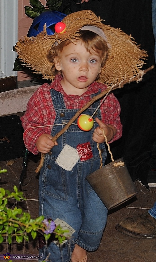 Homemade Huckleberry Finn Costume for Boys