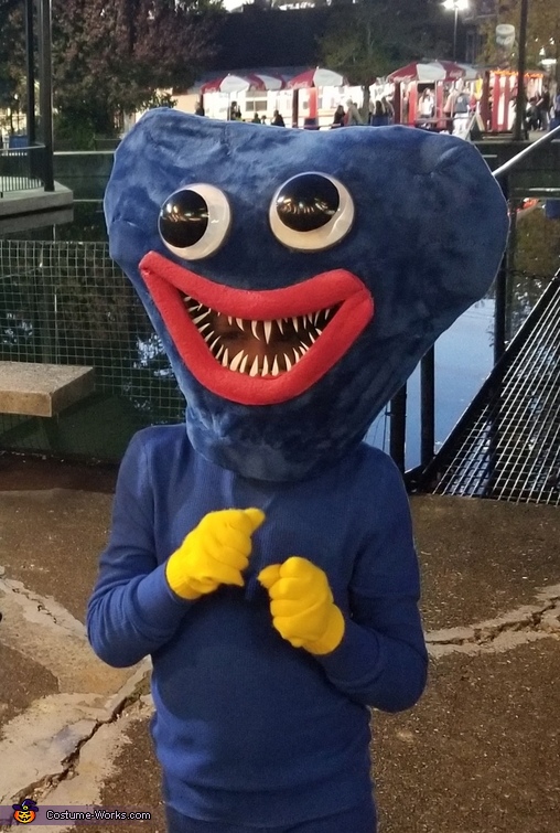 Huggy Wuggy Costume for Kids 