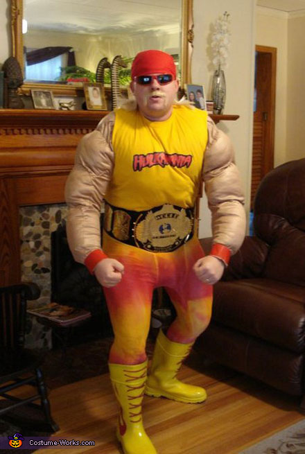 Hulk Hogan homemade costume