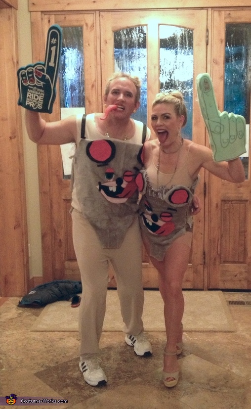 Husband Wife Miley Cyrus Couple's Costume