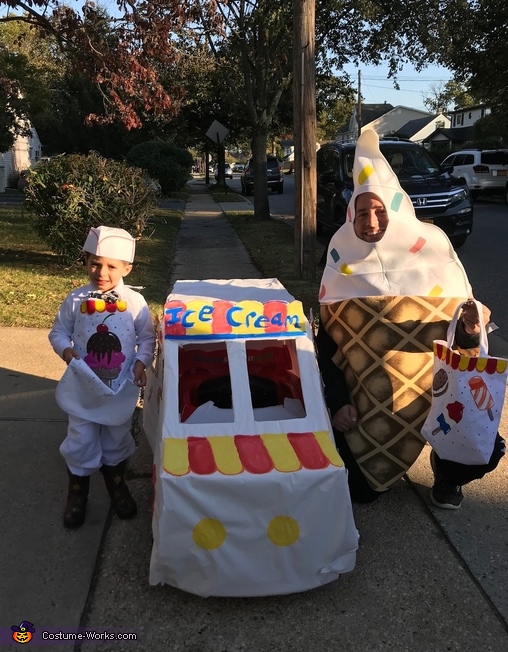 Ice Cream Man Costume