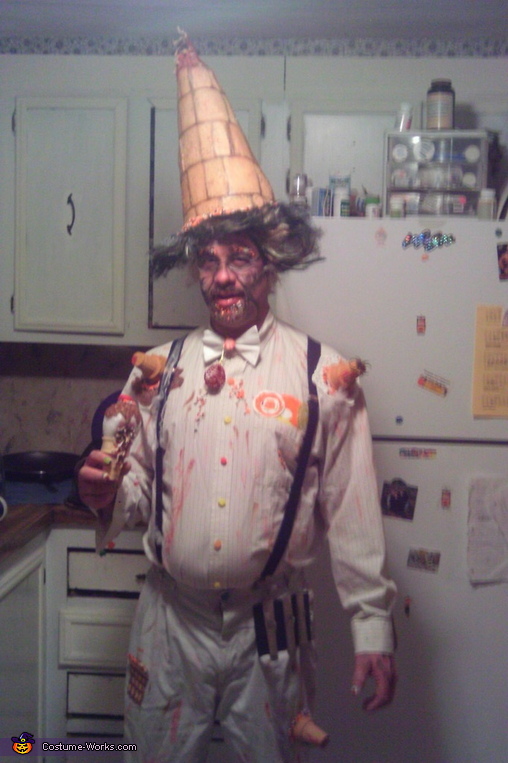 Face Off Ice Cream Man Costume