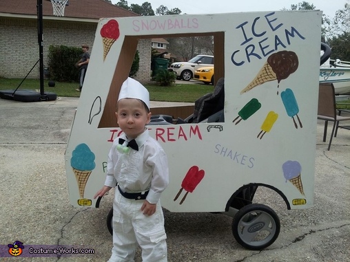 Ice Cream Man Costume