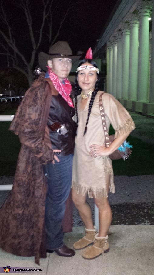 Indian and Cowboy Costume