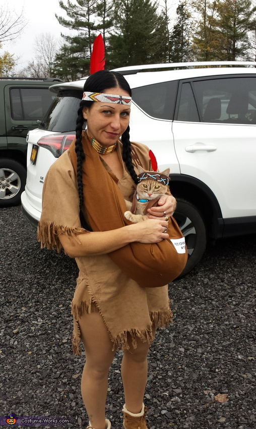Indian and Papoose Costume