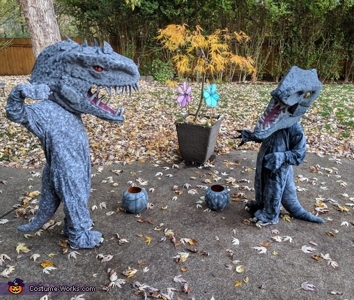 velociraptor costume kids