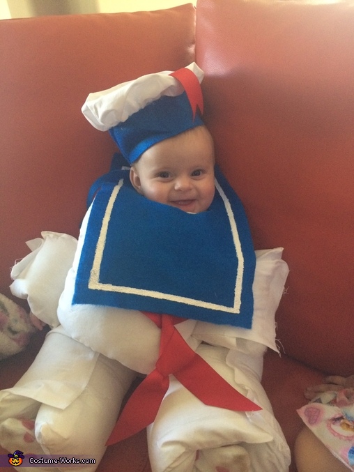 Infant Stay Puft Marshmallow Man Costume