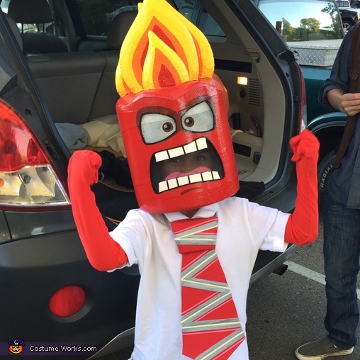 Inside Out Anger Costume
