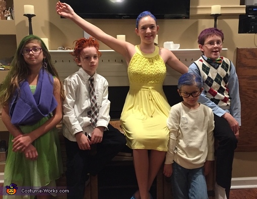 Inside Out Characters Costume