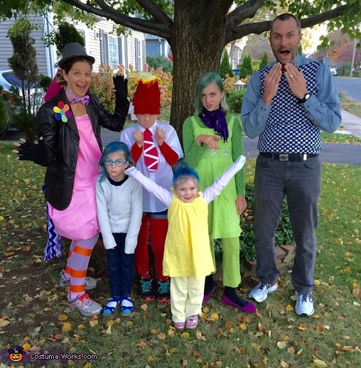 Inside Out Sadness and Bing Bong Costume