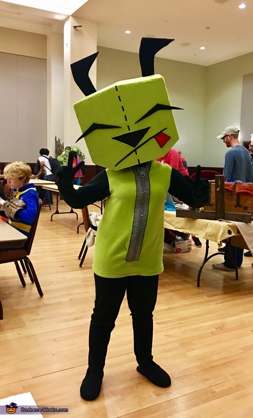 Invader Zim Gir Costume 0195