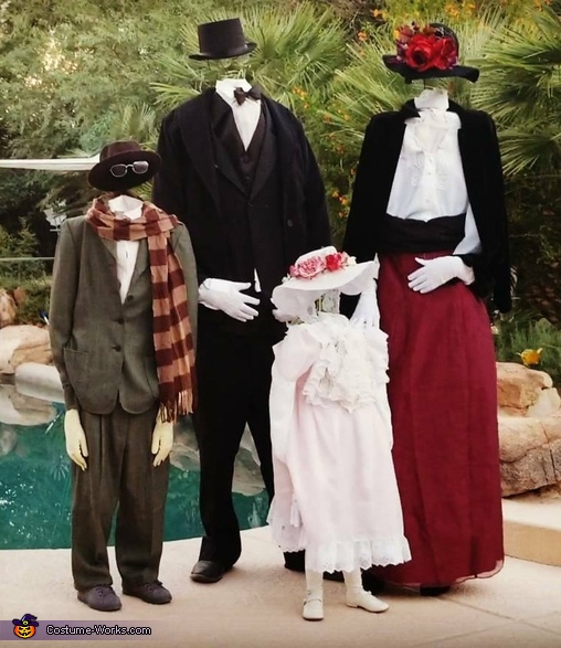 Invisible Family Costume