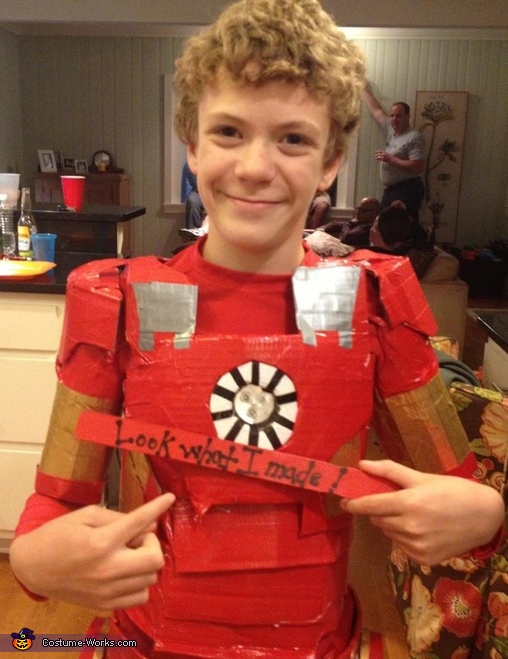 Iron Man Costume for a Boy | DIY Costumes Under $45 - Photo 2/3