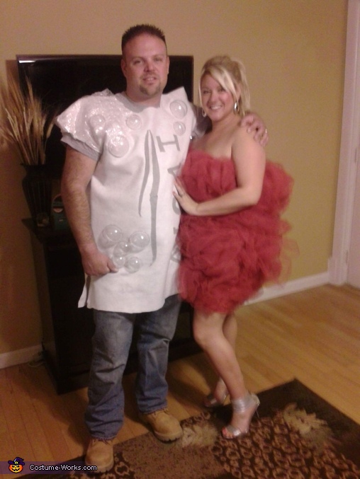 Ivory Soap and Loofah Costume