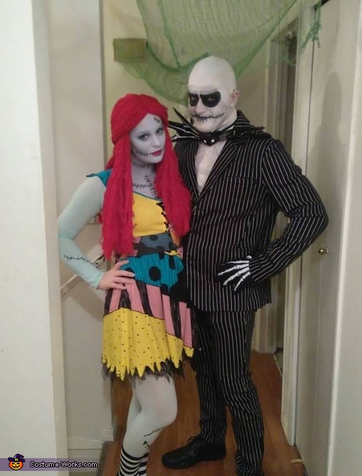 Jack and Sally Costume | Last Minute Costume Ideas