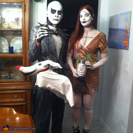 Jack and Sally Couple Costume