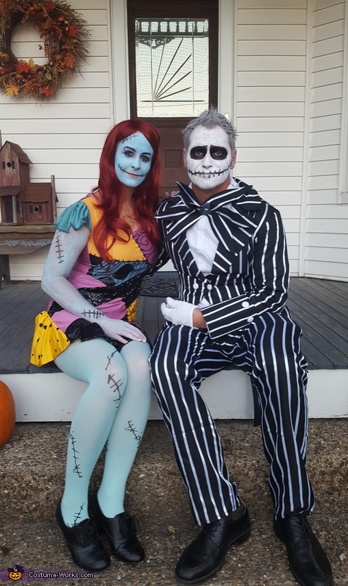 Jack and Sally Skellington Couples Costume | DIY Costumes Under $35