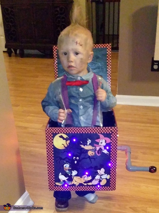 Jack in a Box Costume