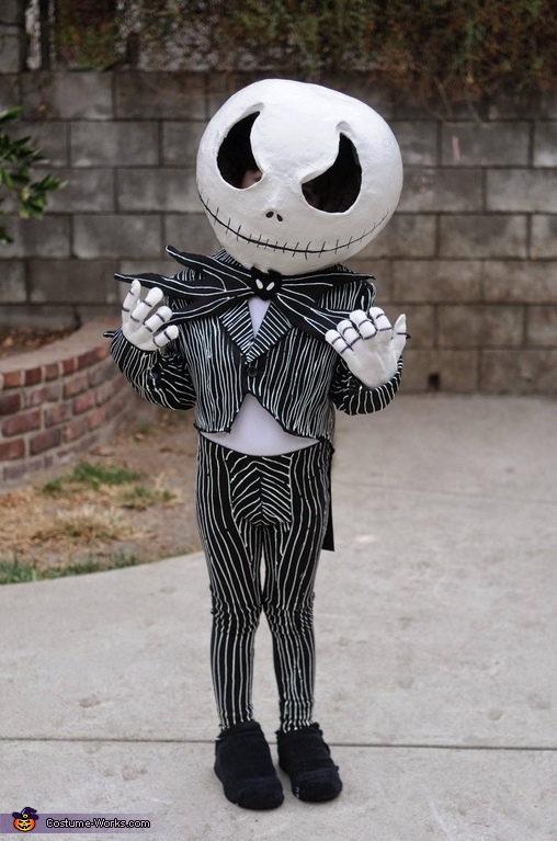 Diy Jack Skellington Costume For Boys