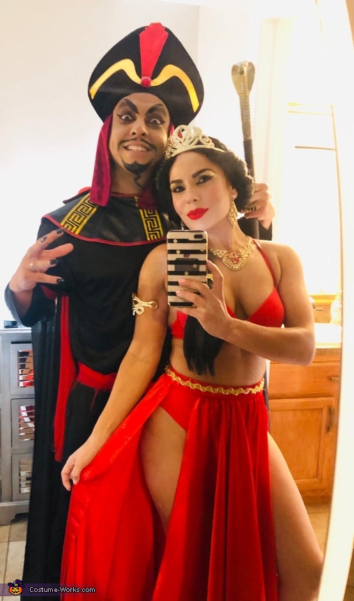 Jafar and Jasmin Costume
