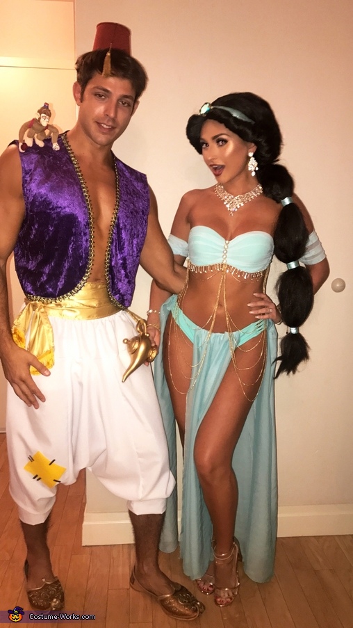Jasmine and Aladdin Costume