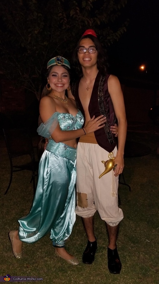 Diy Sexy Jasmine And Aladdin Costume