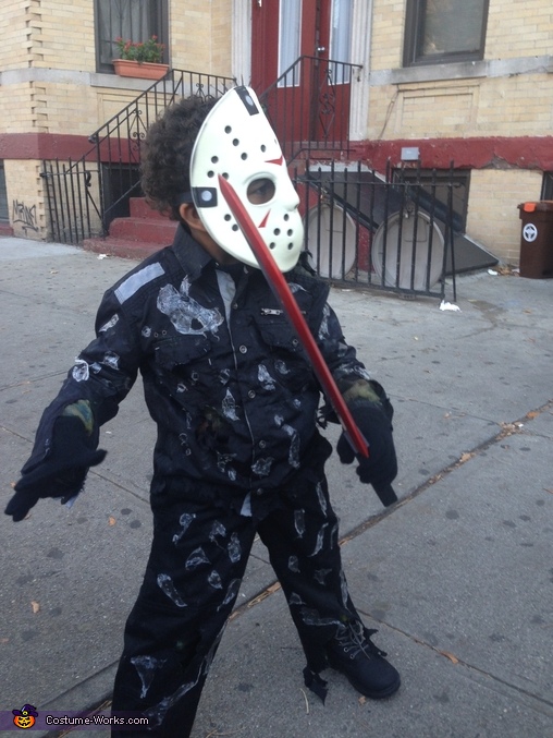 Jason Voorhees Boy's Costume - Photo 2/2
