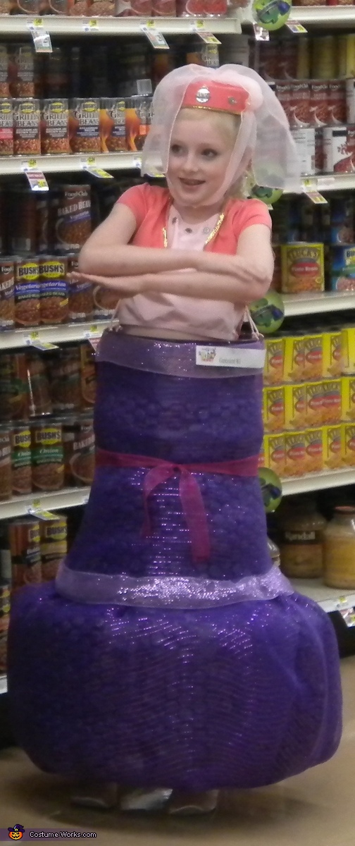 Jeannie in her Bottle Costume