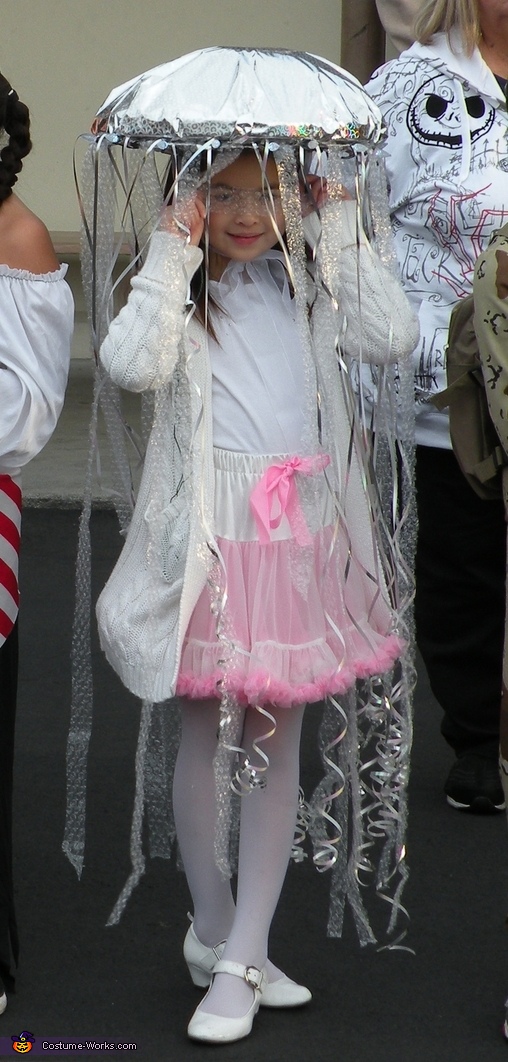 Homemade Jellyfish Costume