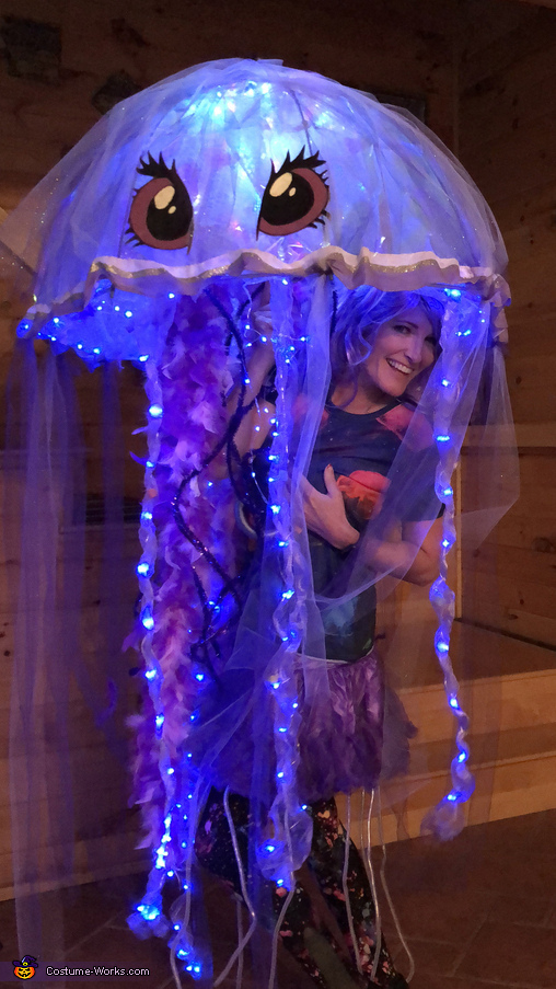 Homemade Jellyfish Costume