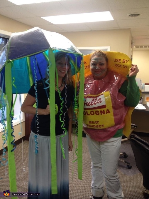 Jellyfish and Rotten Jellied Bologna Costume