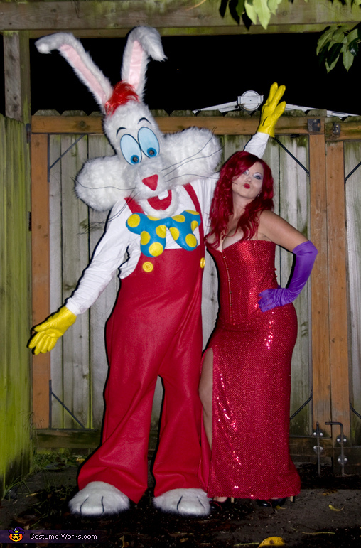 Jessica and Roger Rabbit Couples Costume | DIY Tutorial