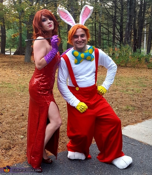Jessica and Roger Rabbit Costume