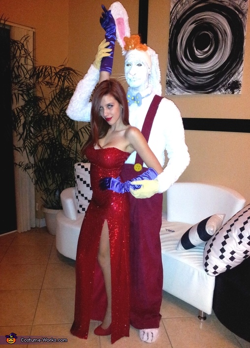 Jessica and Roger Rabbit Costume