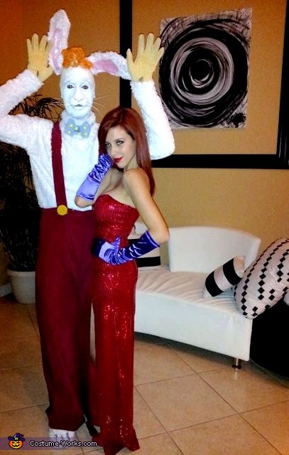 Jessica And Roger Rabbit Couple Costume Photo 25 