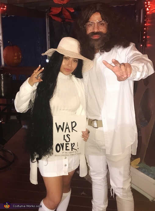 John Lennon And Yoko Ono Couple Halloween Costume