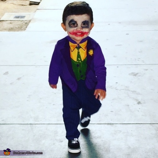 Toddler Boy's Joker Costume