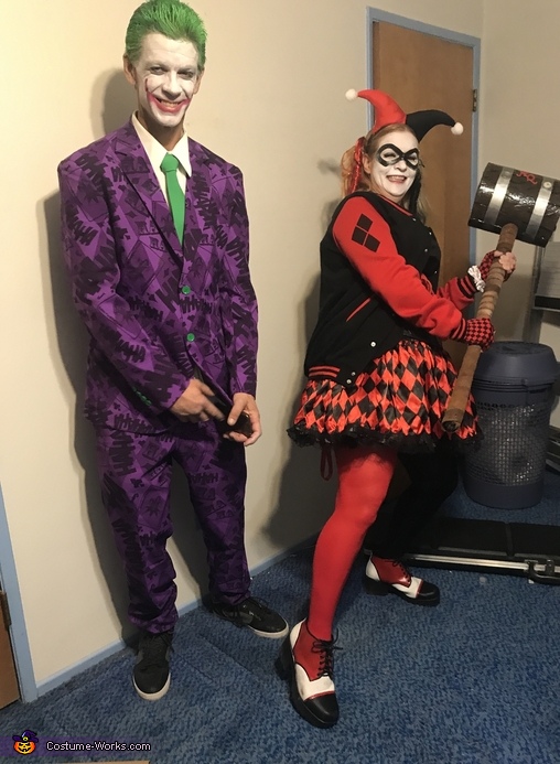 Harley Quinn And The Joker Costume