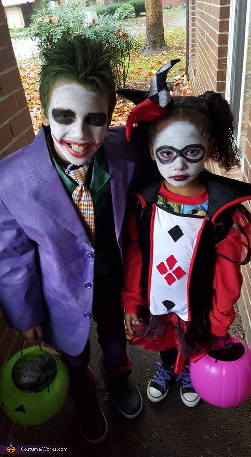 The joker and harley hotsell quinn costumes