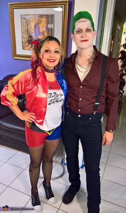 Halloween Costumes Joker And Harley Quinn - Joker & Harley Quinn Couple's Costume