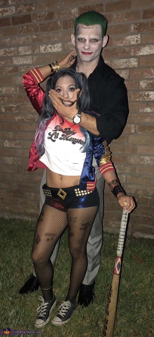 Joker & Harley Quinn Couple Costume Last Minute Costume Ideas Photo 5/6