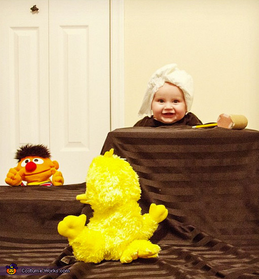 Judge Diaperhead Baby Costume