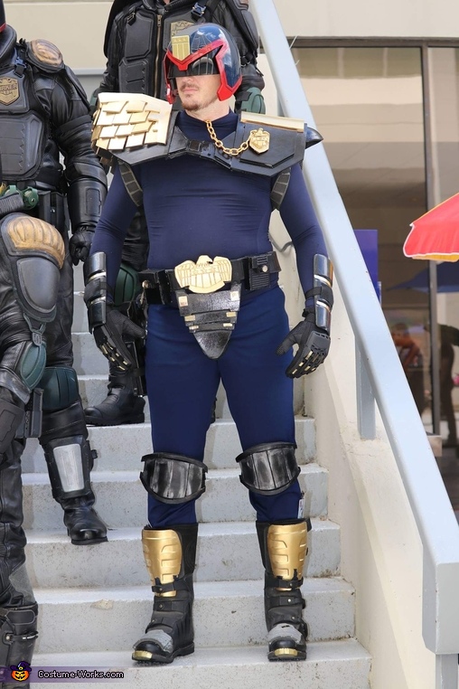 Stallone version Costume Build your own Judge Dredd Cosplay.