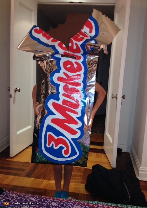 Jumbo 3 Musketeers Bar Halloween Costume